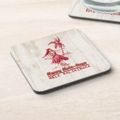 Tradewinds Holiday Hawaiian Hula Girl Getränkeuntersetzer (Linke Seite)