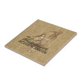 Tradewinds Hula Girl Hawaiian Tile Trivet Fliese (Seite)