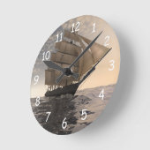 Tradewinduhr Runde Wanduhr (Winkel)