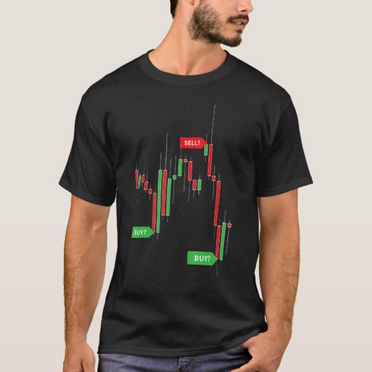 Trading Buy Low Sell High Stock Trading Crypto Tra T-Shirt (Vorderseite)