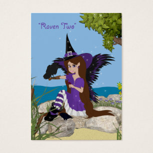 Trading Card des Raben-zwei ACEO
