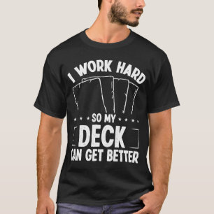 Trading Card Game Collector Work Hard Card Collect T-Shirt