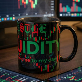 Trading Chart Pattern Streetwear Red Green Candle Tasse