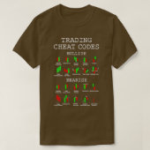 Trading Cheat Codes Bullish Market Bearish T-Shirt (Design vorne)