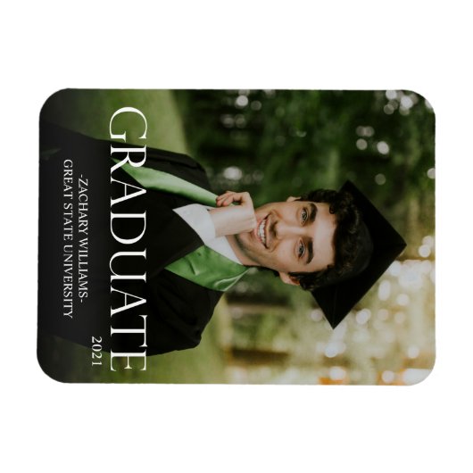 Trading Graduate 3M & Foto Abschluss Magnet Darker (Horizontal)