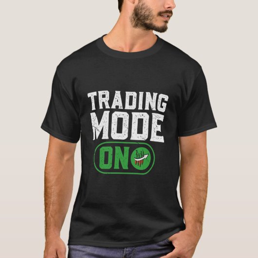 "Trading Mode on" des Kryptowährungshändlers T-Shirt (Vorderseite)