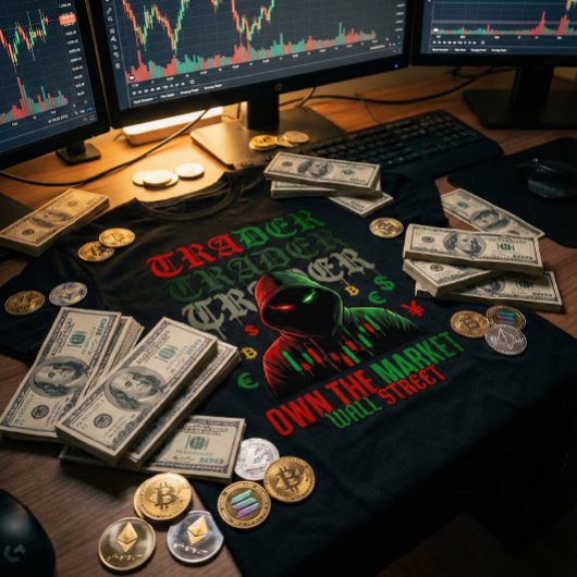 Trading Mystery Character Red Green Candle T-Shirt