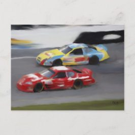 Trading Paint Postcards Postkarte
