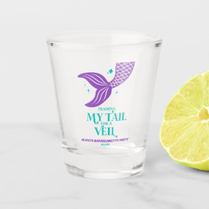 Trading Schwanz For Veil Mermaid Junggeselinnen-Ab Schnapsglas