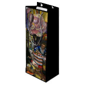 Tradition des alten Handels, Jerusalem Geschenktüte Für Weinflaschen (Rückseite Schrägansicht)