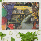 Tradition des alten Handels, Jerusalem Geschirrtuch (Gefaltet)