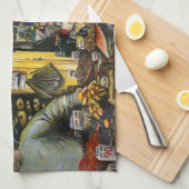 Tradition des alten Handels, Jerusalem Geschirrtuch (Viertel Falte)