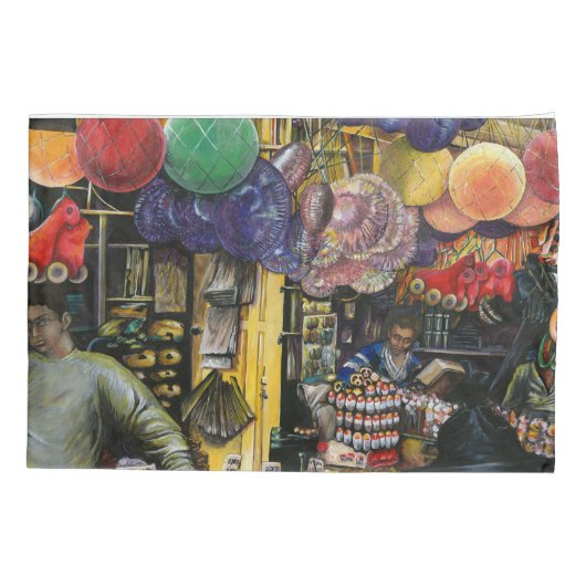 Tradition des alten Handels, Jerusalem Kissenbezug (Rückseite)