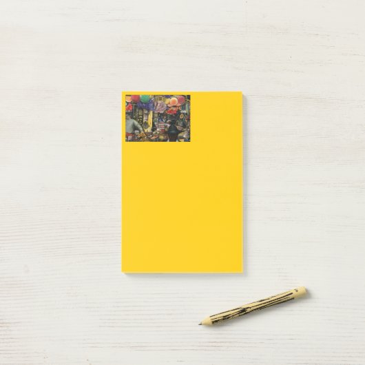 Tradition des alten Handels, Jerusalem Post-it Klebezettel (Auf Schreibtisch)