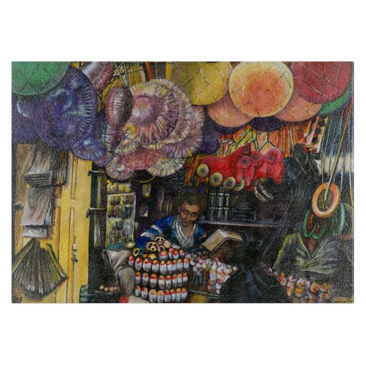 Tradition des alten Handels, Jerusalem Schneidebrett (Vorderseite)