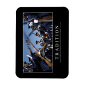 Tradition: Inspiration Zitat Magnet (Vertikal)
