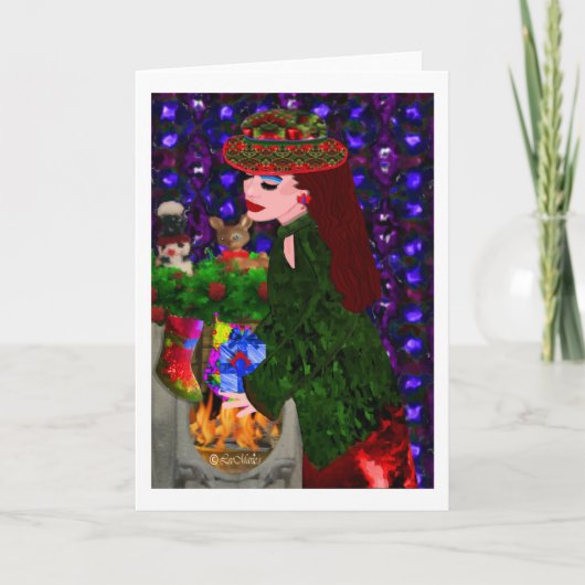 Tradition LeeMarie kreatives Design Karte (Vorderseite)