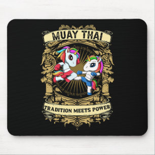 Tradition trifft auf Kraft - Kickboxen und Muay Th Mousepad