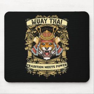 Tradition trifft auf Kraft - Kickboxen und Muay Th Mousepad