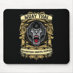 Tradition trifft auf Kraft - Kickboxen und Muay Th Mousepad