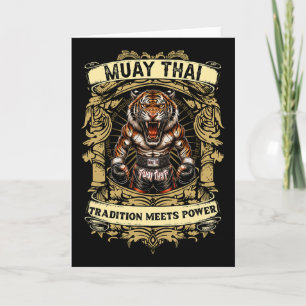 Tradition trifft Kraft - Kickboxen und Muay Thai F Karte