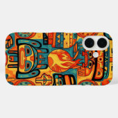 TRADITIONAL AMERICAN INDIAN ART Case-Mate iPhone HÜLLE (Rückseite (Horizontal))