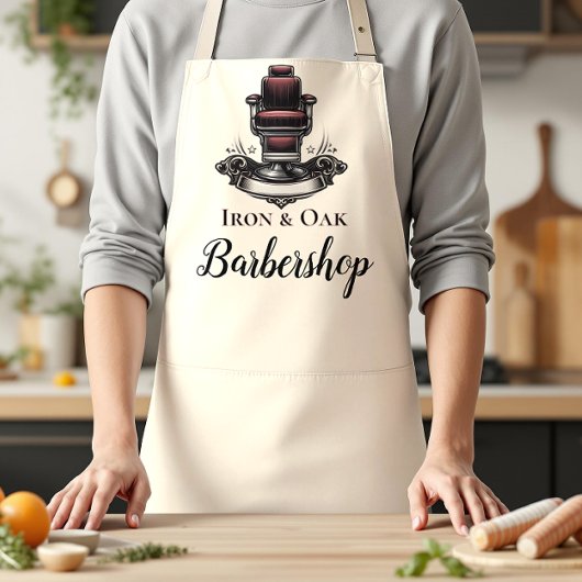 Traditional Barber Tools Classic Grooming Schürze