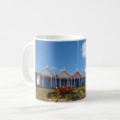 Traditional British Beachhuts Kaffeetasse (Vorderseite Links)