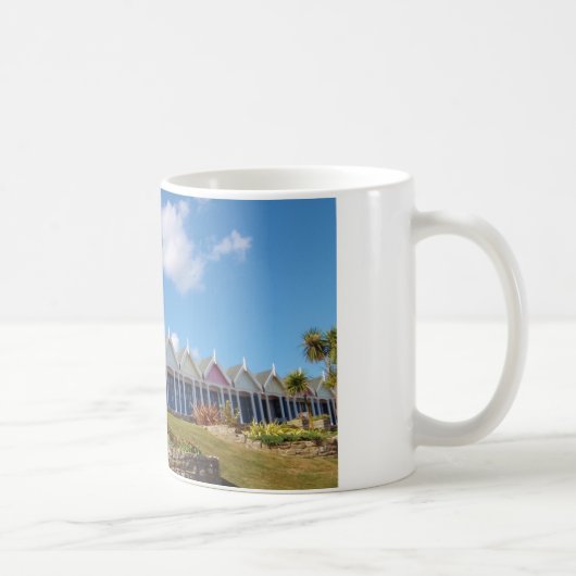 Traditional British Beachhuts Kaffeetasse (Rechts)