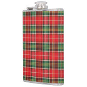 Traditional Christmas Plaid Flachmann (Links)