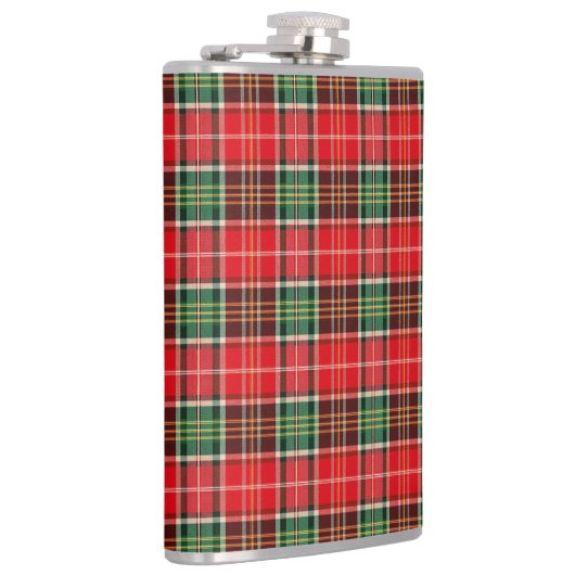 Traditional Christmas Plaid Flachmann (Rechts)