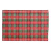 Traditional Christmas Plaid Kissenbezug (Rückseite)