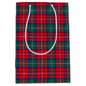 Traditional Festive Tartan Mittlere Geschenktüte (Vorderseite)