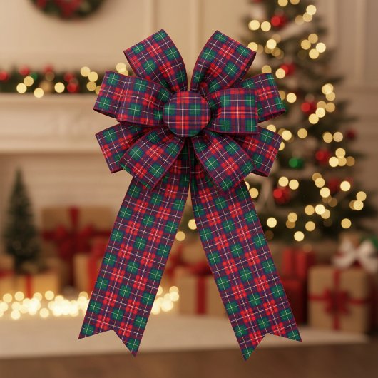 Traditional Festive Tartan Ripsband