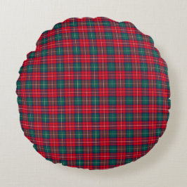 Traditional Festive Tartan Rundes Kissen