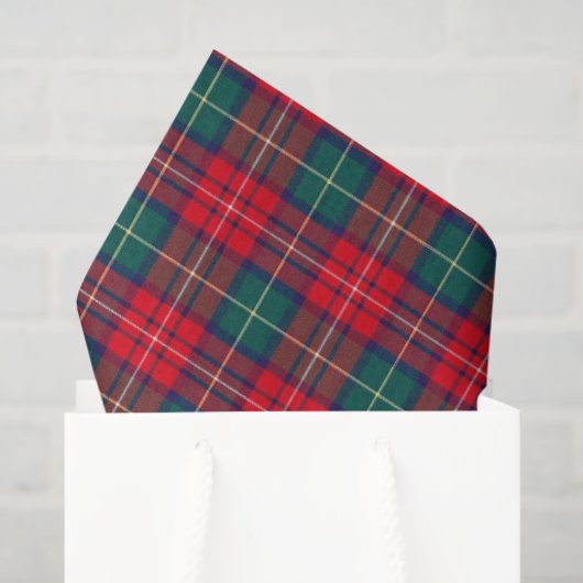 Traditional Festive Tartan Seidenpapier (Geschenktüte)