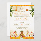 Traditional Griha Pravesh Invitation Card Einladung (Vorne/Hinten)