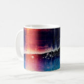 Traditional grunge background, scratched texture w kaffeetasse (Vorderseite Links)