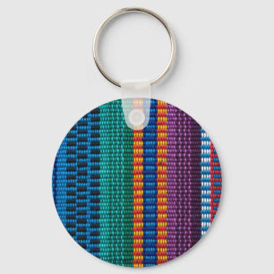 Traditional Guatemala fabric weave Schlüsselanhänger