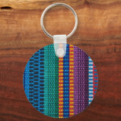 Traditional Guatemala fabric weave Schlüsselanhänger (Vorderseite)