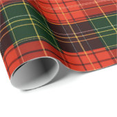 Traditional Holiday Plaid Geschenkpapier (Rolleneckpunkt)