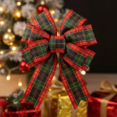 Traditional Holiday Plaid Ripsband
