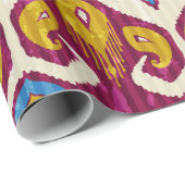 Traditional ikat fabric seamless pattern geschenkpapier (Rolleneckpunkt)