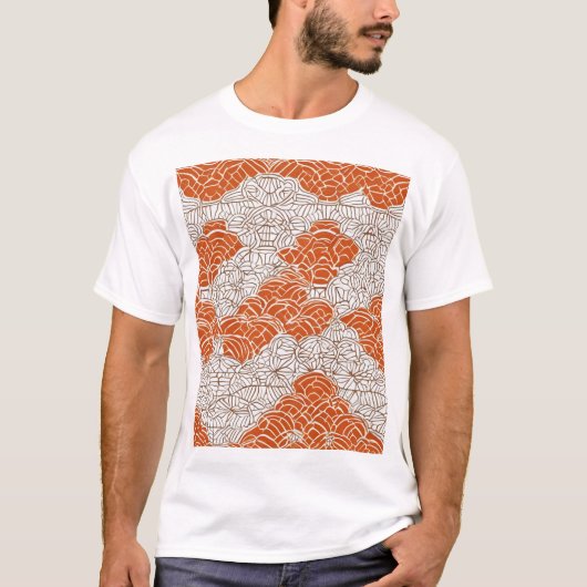 Traditional Japanese Pattern Design 0054 T-Shirt (Vorderseite)