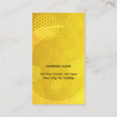 Traditional Japanese pattern Modern art gold Visitenkarte (Rückseite)