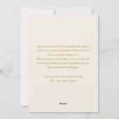 Traditional Lanterns and Warm Mosque Eid Mubarak Feiertagskarte (Rückseite)