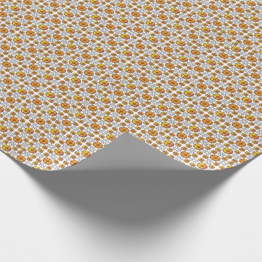 Traditional Latvian SUN sign geometric pattern V Geschenkpapier (Ecke)