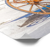 Traditional Maltese Horse Carriage (Karozzin) in V Poster (Ecke)