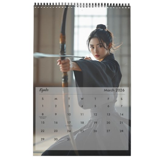 Traditional Martial Arts Kalender (Mär 2026)