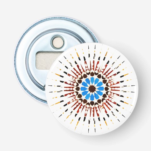 Traditional Moroccan Zellige Flaschenöffner (Vorderseite)